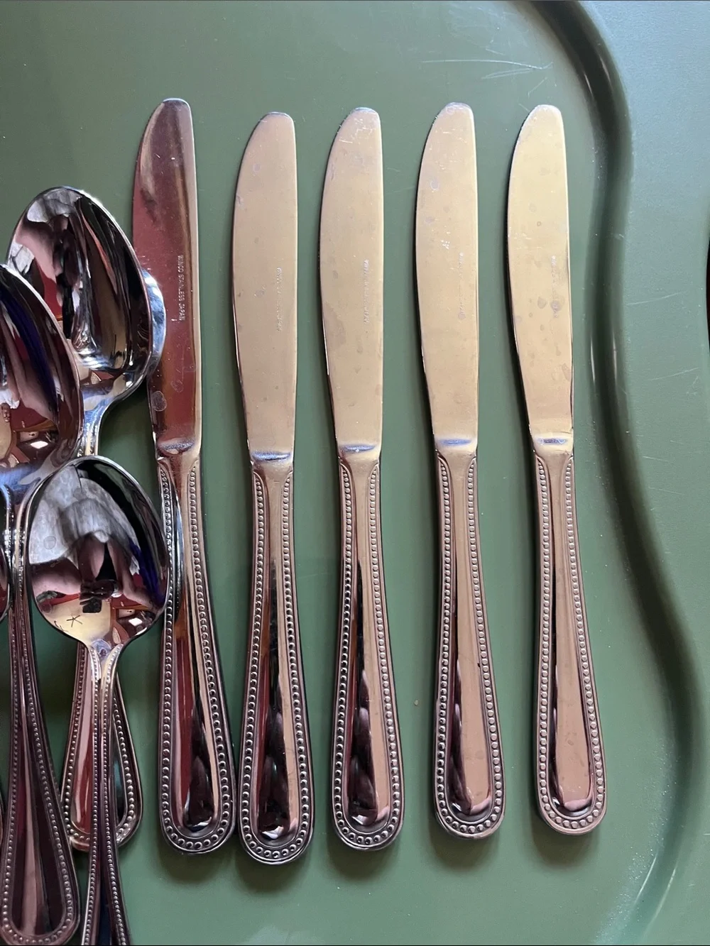 Winco flatware Stainless Flatware Set  27 Classic  Handle - Silver cutlery